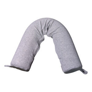 Dot & Dot Twist Memory Foam Travel Pillow Bendable Grey Great Condition
